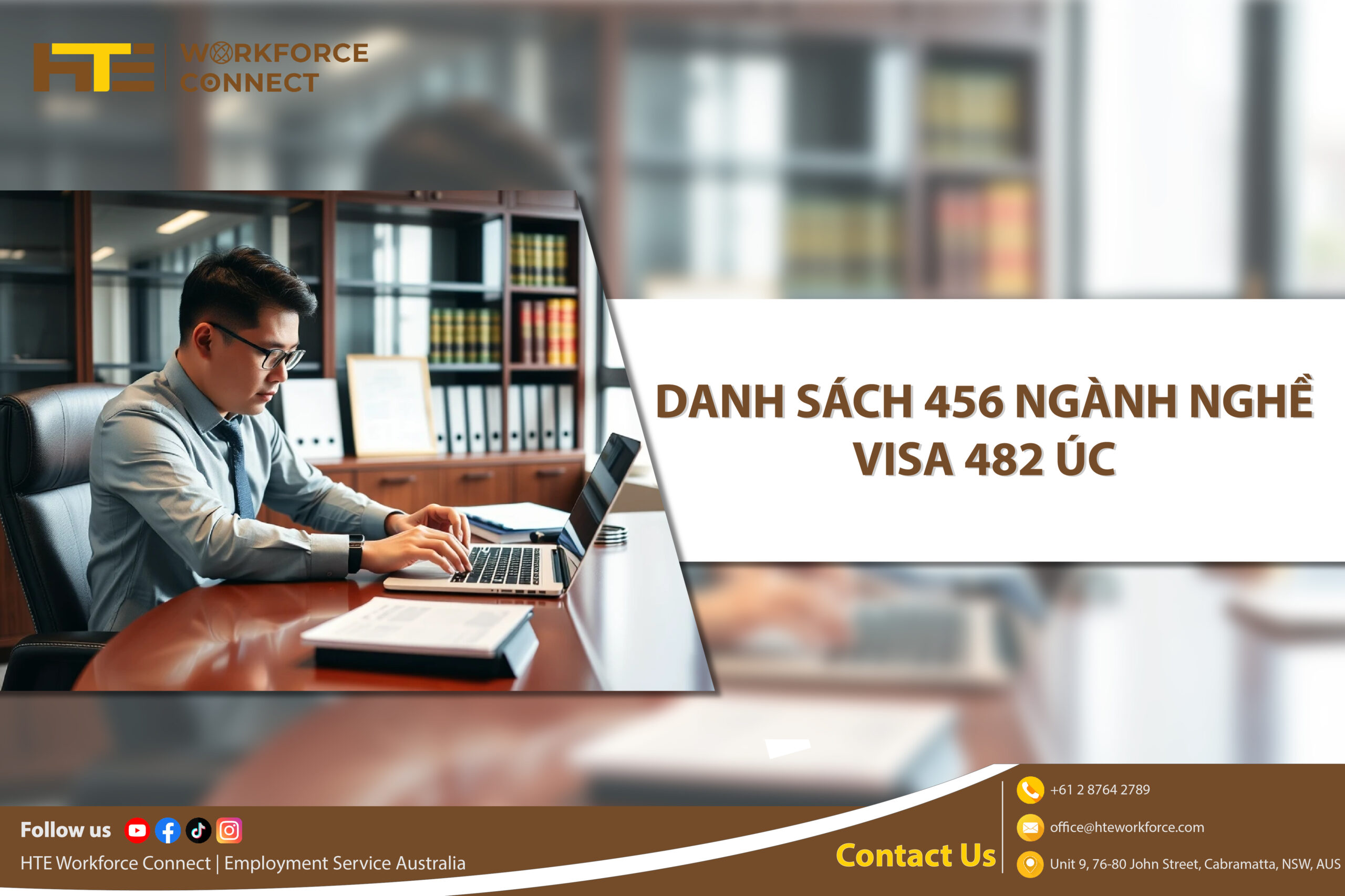 danh sach 456 nganh nghe visa 482 uc