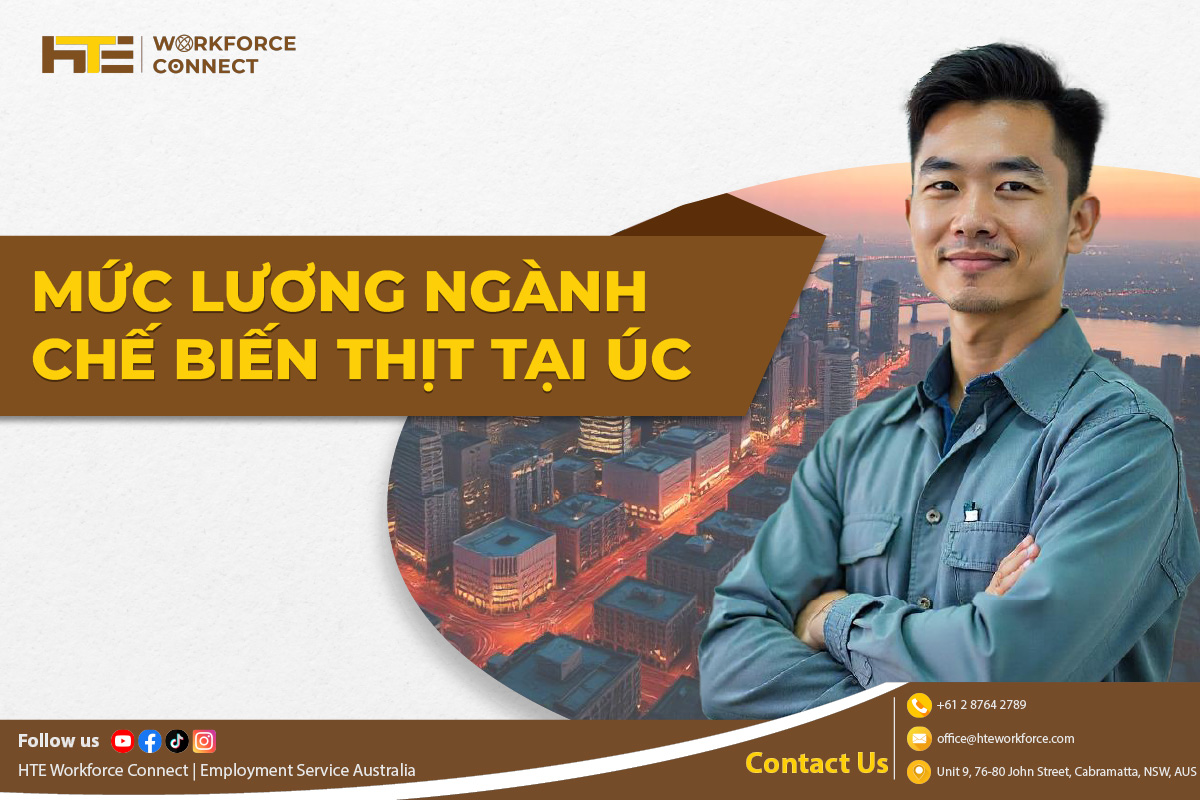Muc luong nganh che bien thit tai Uc