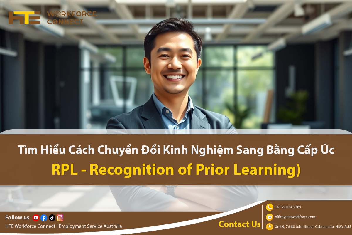 tim hieu cach chuyen doi kinh nghiem sang bang cap uc rpl (recognition of prior learning)