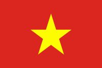 The flag of Vietnam officially the Socialist Republic of Vietnam is a Southeast Asian country on the coast of the South China Sea